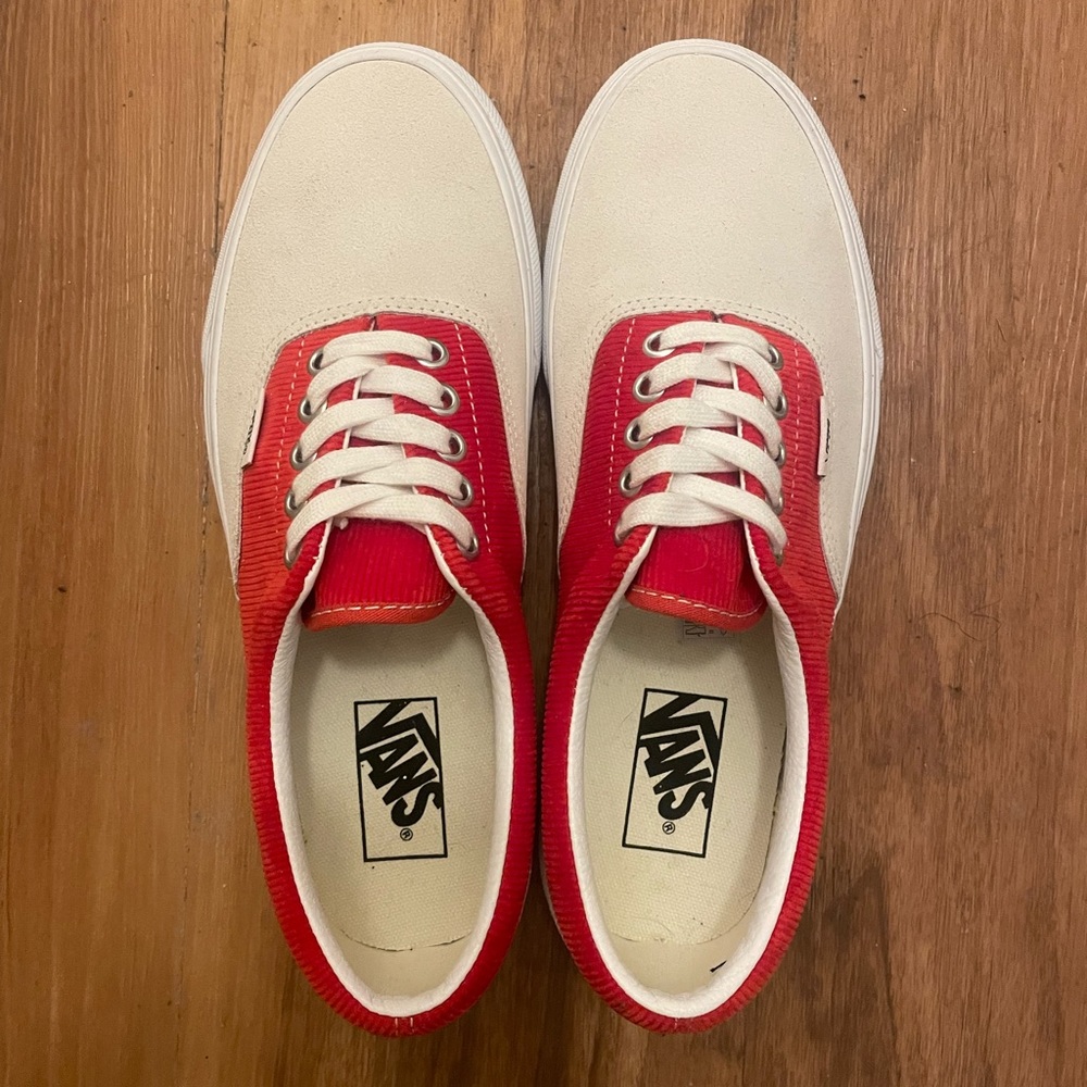 NWT Vans Corduroy Retro Era Colorblocked Sneakers